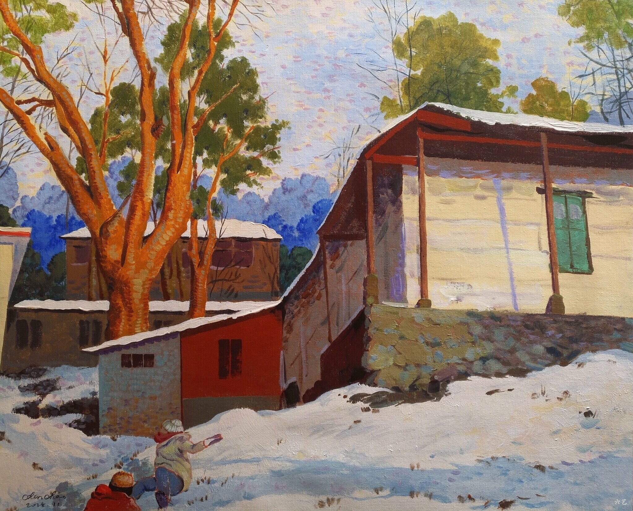 陈超书画艺术馆-体验式艺术电商平台_加画框选场景装裱就用六艺app